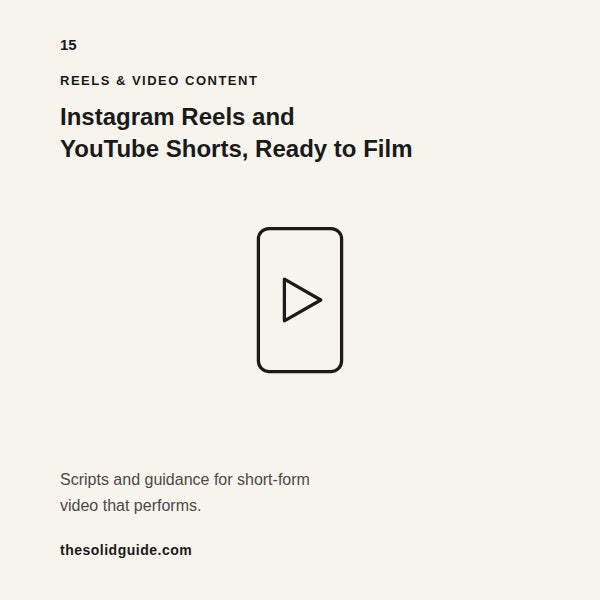 Instagram Reels and YouTube Shorts — Scroll Stopping Short Videos Ready to Post