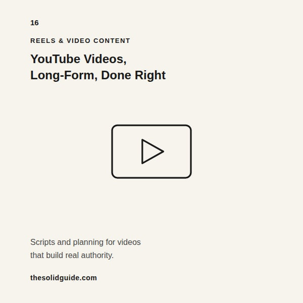 YouTube Videos — Professional Videos Under 15 Minutes Ready to Upload