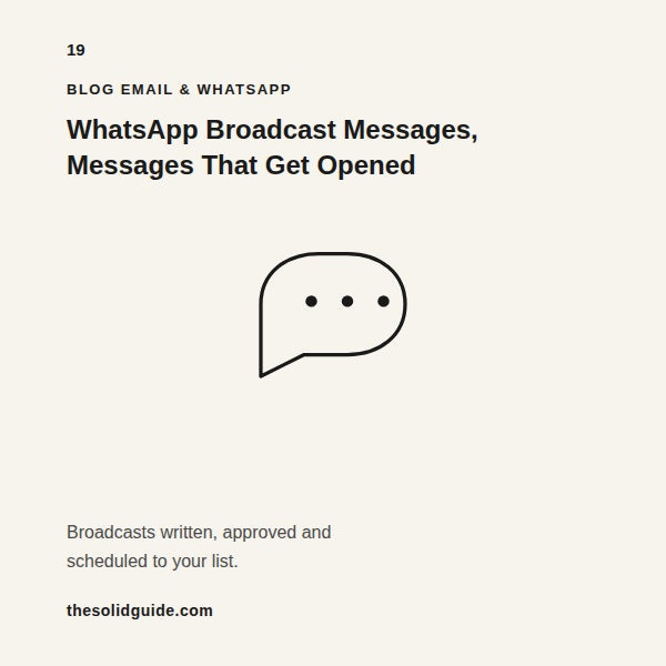 WhatsApp Broadcasts — High Impact Messages That Get Read Within Minutes
