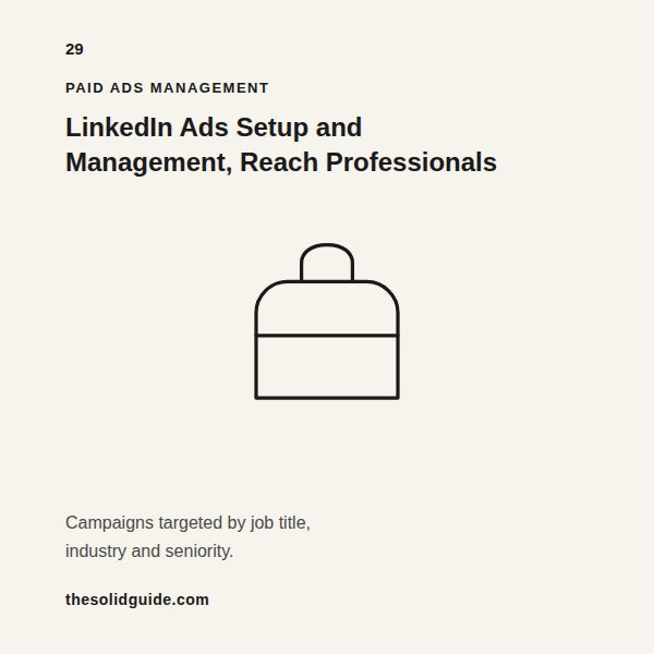 LinkedIn Ads Setup — Reach High Income Professional Buyers Where They Work