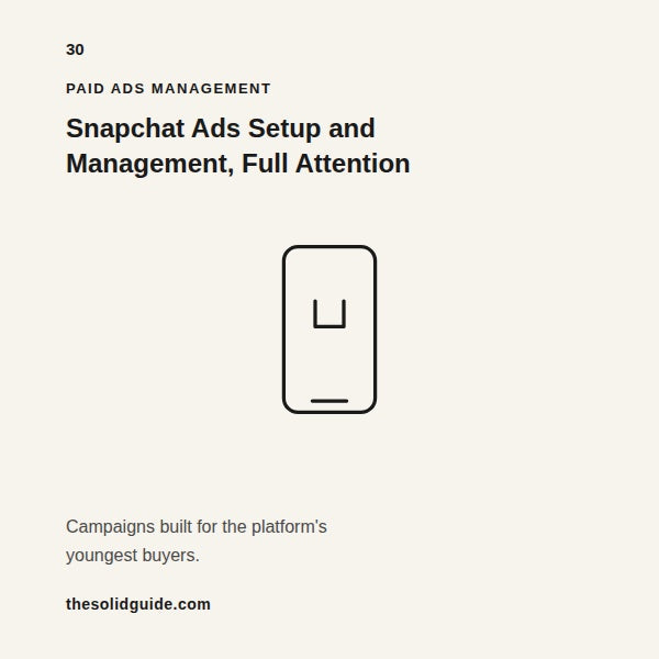 Snapchat Ads Setup — Reach Young Mobile-First Buyers at Lower Cost Per Acquisition