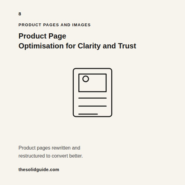 Product Page Optimisation — Pages That Actually Convert Visitors Into Buyers